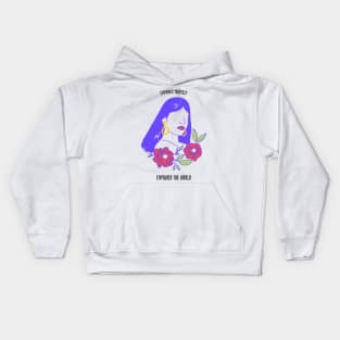 Empower yourself - Empower the world Kids Hoodie